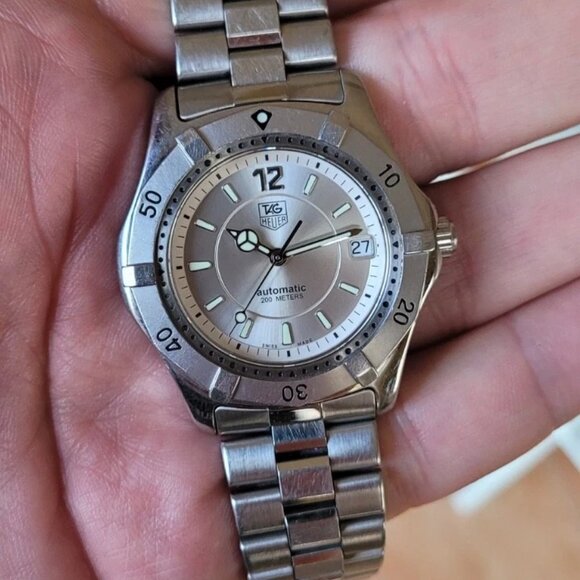 Tag Heuer WK2116.BA0311 Mens 2000 Series Automatic Watch Silver Stainless Steel - Picture 15 of 15